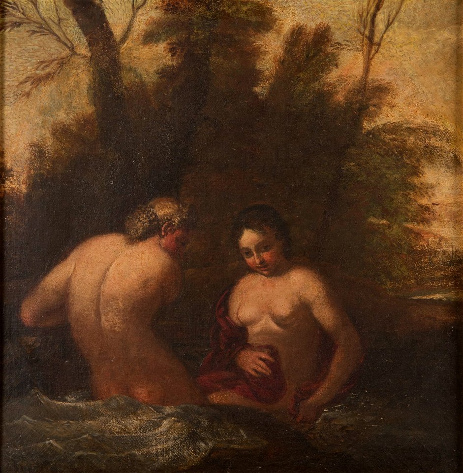 Två badande nymfer - Nationalmuseum - 177154
