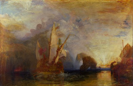 Turner - Ulysses deriding Polyphemus 1829