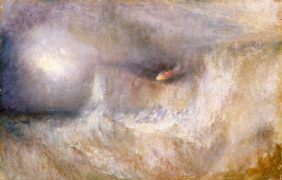 Turner - The Beacon Light, c.1835–1845, NMW A 433