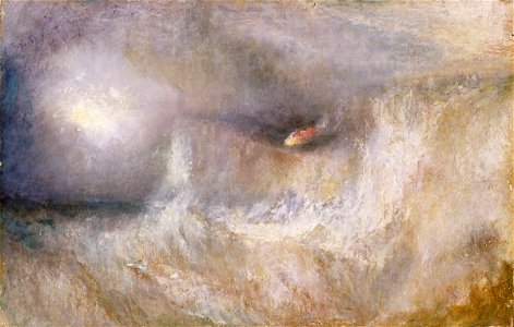 J. M. W. Turner, The Storm (1840-1845)