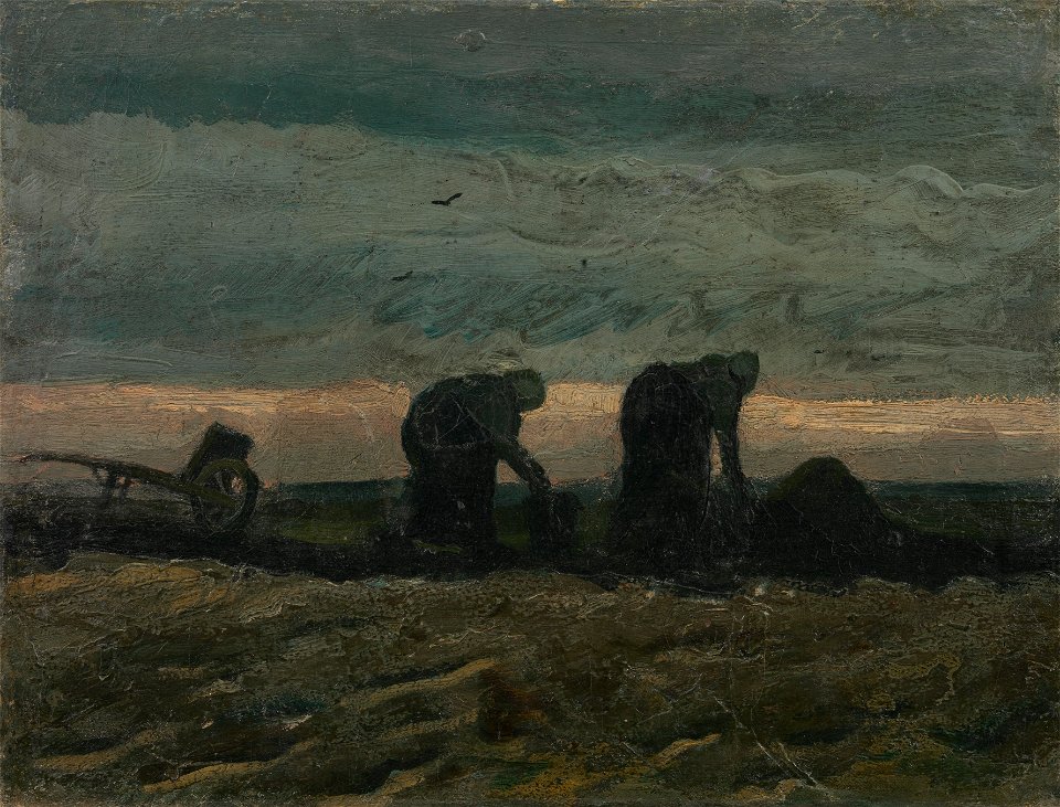 Twee vrouwen in het veen - s0129V1962 - Van Gogh Museum