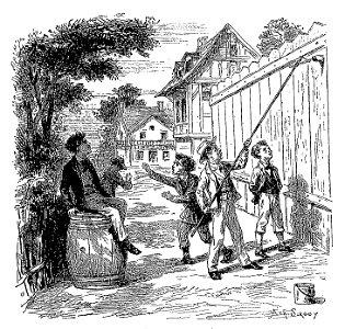 Twain - Les aventures de Tom Sawyer, trad Hughes, illust Sirouy, 1884, illust page 026