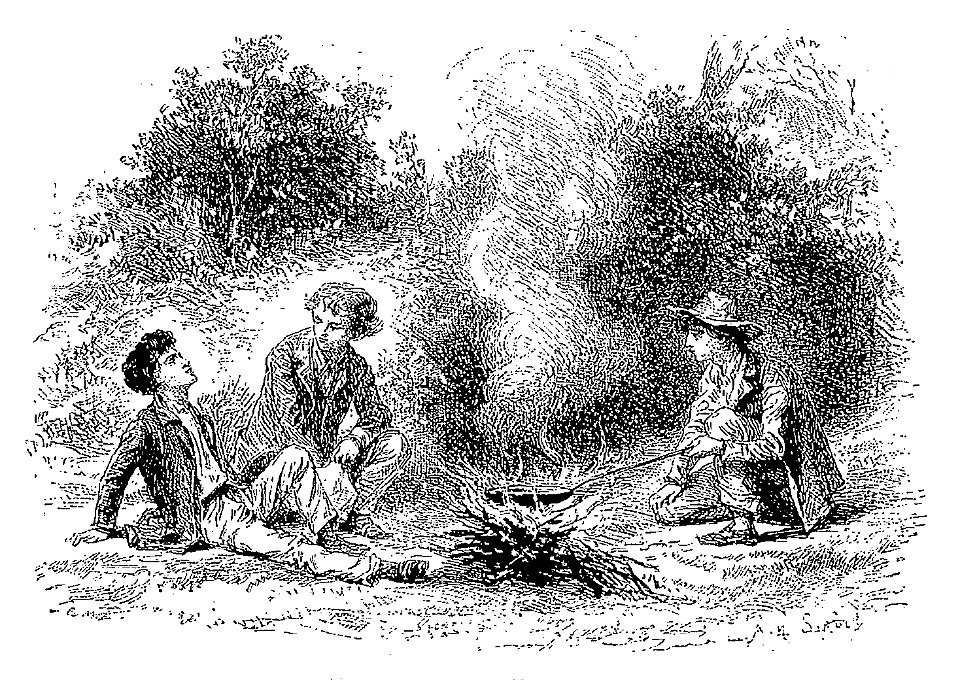 Twain - Les aventures de Tom Sawyer, trad Hughes, illust Sirouy, 1884, illust page 108
