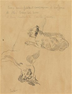 Twee honden, James Ensor, Mu.ZEE Oostende, SM000300