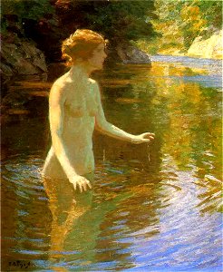 Twachtman John Enchanted Pool