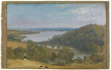 Turner - Hamoaze from St John, Cornwall, 1813, D09209