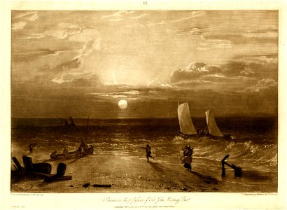 Turner - Picture in the Possession of Sir John Mildmay, Bart, 1869,1109.82