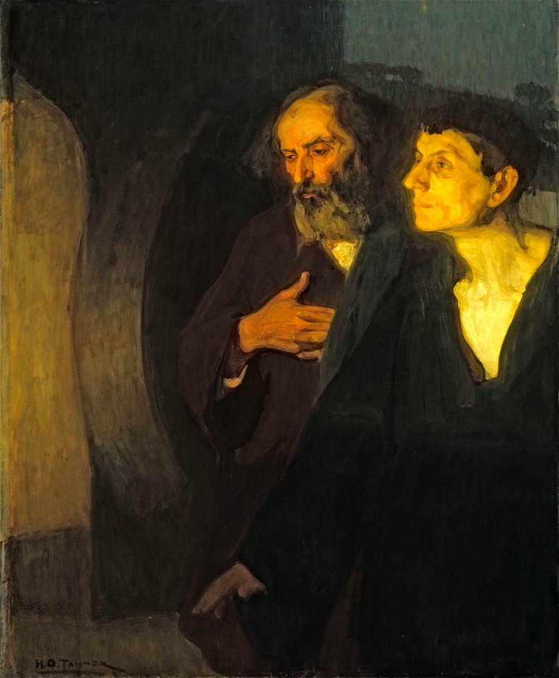 Two Disciples at the Tomb c1906 Henry Ossawa Tanner
