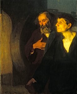 Two Disciples at the Tomb c1906 Henry Ossawa Tanner