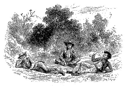 Twain - Les aventures de Tom Sawyer, trad Hughes, illust Sirouy, 1884, illust page 128