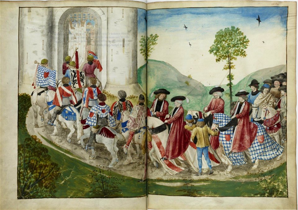 Turnierbuch des René von Anjou 17
