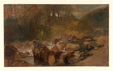Turner - Shaugh Bridge, near Plymouth, 1813, D09215