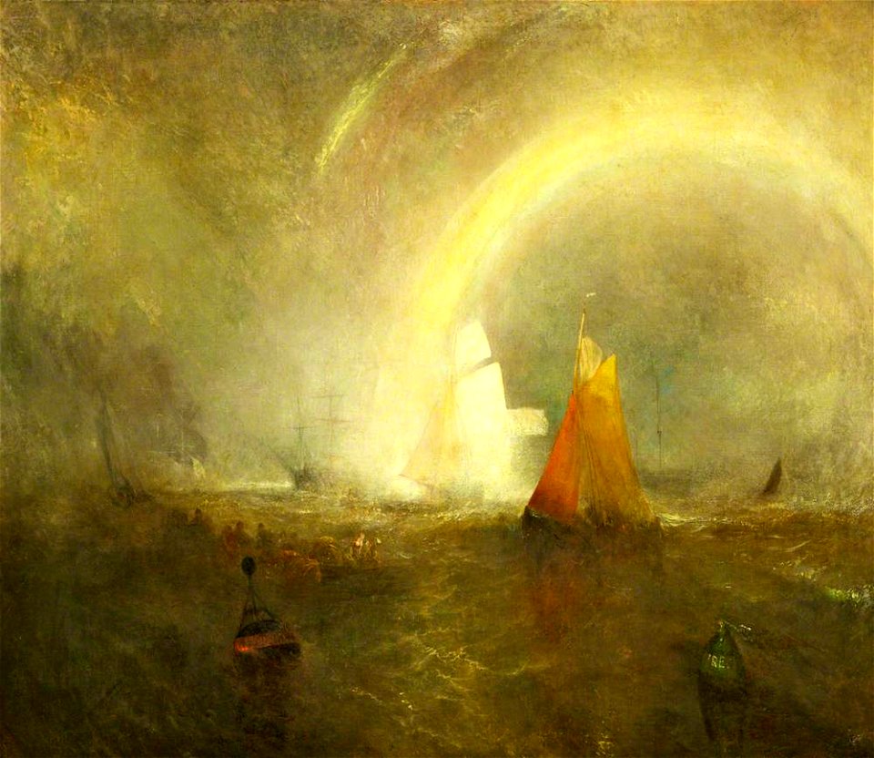 Turner - The Wreck Buoy, c.1849, WAG 310