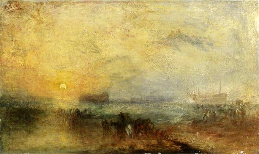 Turner - The Morning after the Storm, c.1840–1845, NMW A 434