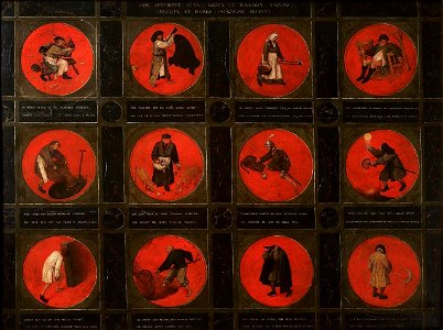 Twelve Proverbs Bruegel