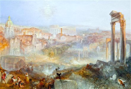 JMW Turner - Modern Rome - Campo Vacino