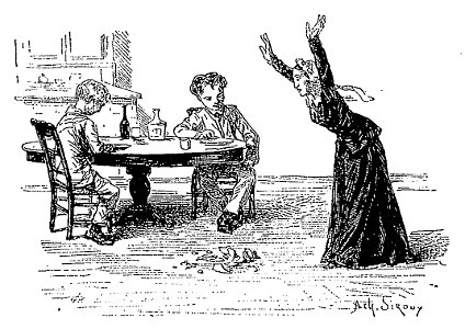 Twain - Les aventures de Tom Sawyer, trad Hughes, illust Sirouy, 1884, illust page 033