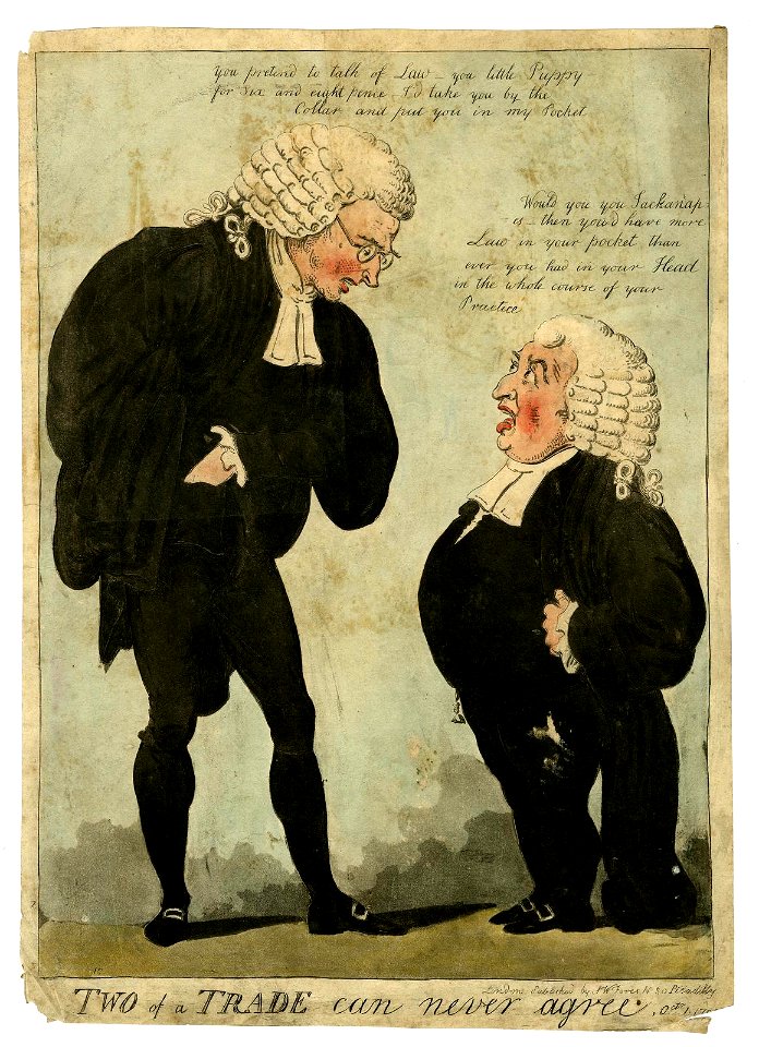 Two of a trade can never agree (BM 1948,0214.410)