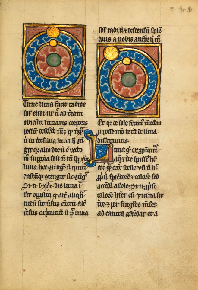 Two Diagrams Showing the Orbits of the Sun and the Moon - Google Art Project