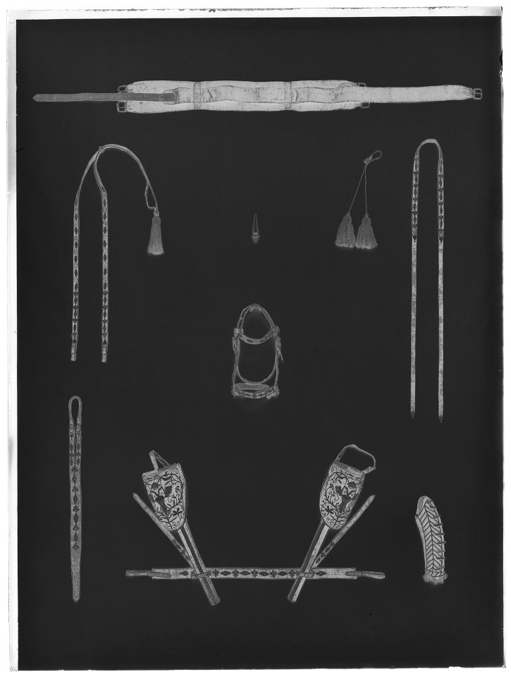 Två tofsar - Livrustkammaren - 17230-negative