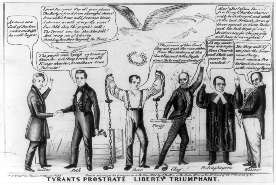 Tyrants prostrate liberty triumphant LCCN2008661420