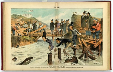 Two political paths - J. Keppler. LCCN2011661754