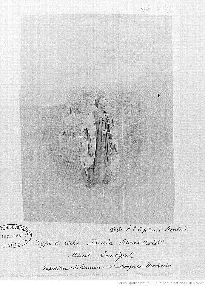 Type de riche Diula Sarrakolet, Haut Sénégal