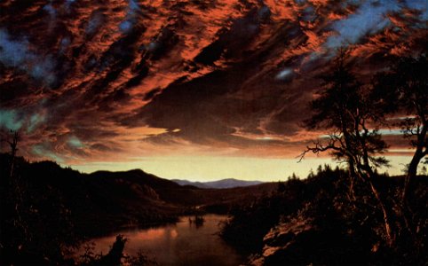 Twilight in the Wilderness by Frederic Edwin Church (4)