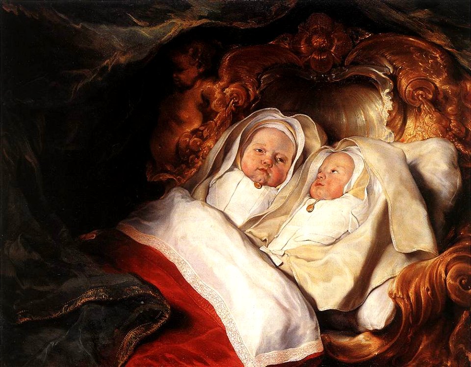 Twins Clara and Aelbert de Bray 1646