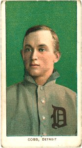 Ty Cobb, Detroit Tigers, baseball card portrait LCCN2008676579