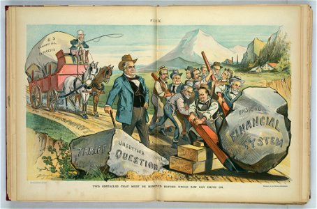 Two obstacles that must be removed before Uncle Sam can drive on - Dalrymple. LCCN2012647659