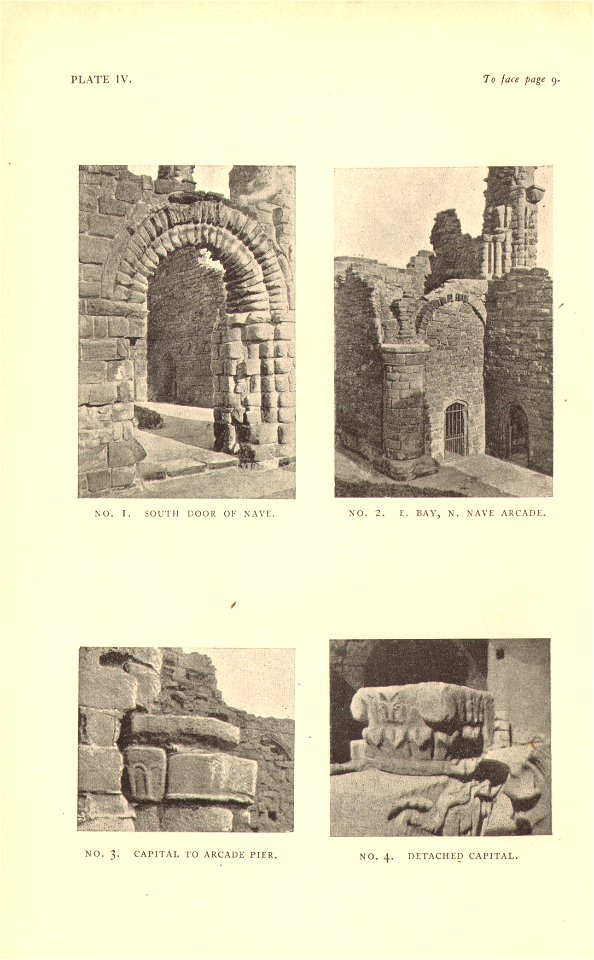 Tynemouth Priory Plate 04 Knowles 1910 Page017