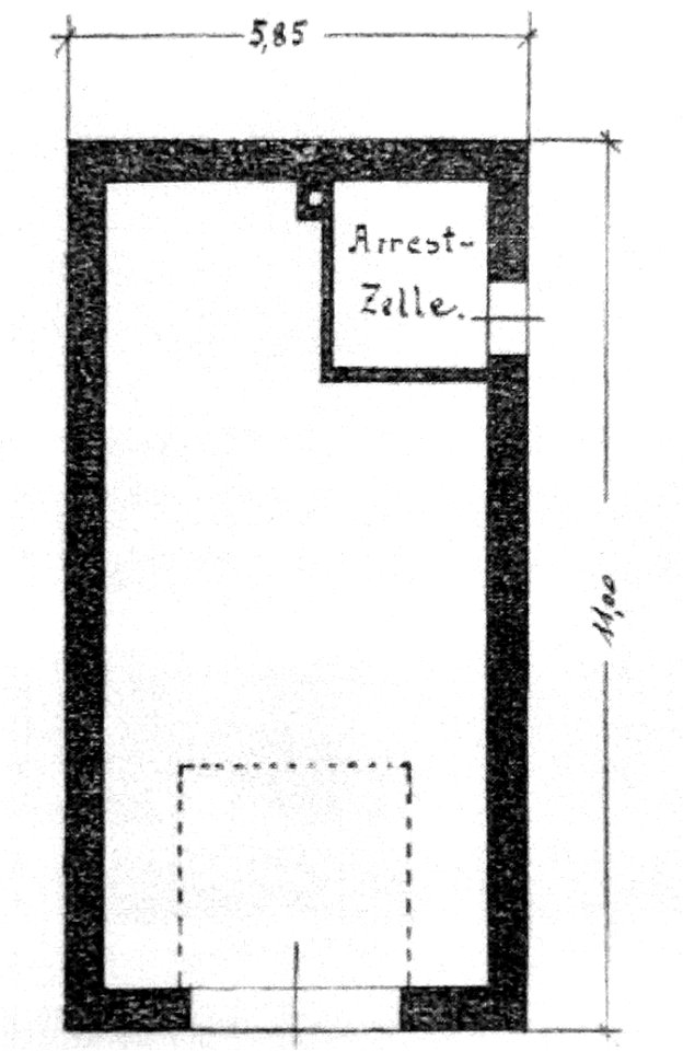 Türmchen Gehrden Grundriss 1912