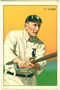 Tyrus Raymond Cobb, Detroit Tigers, baseball card portrait LCCN2007685716