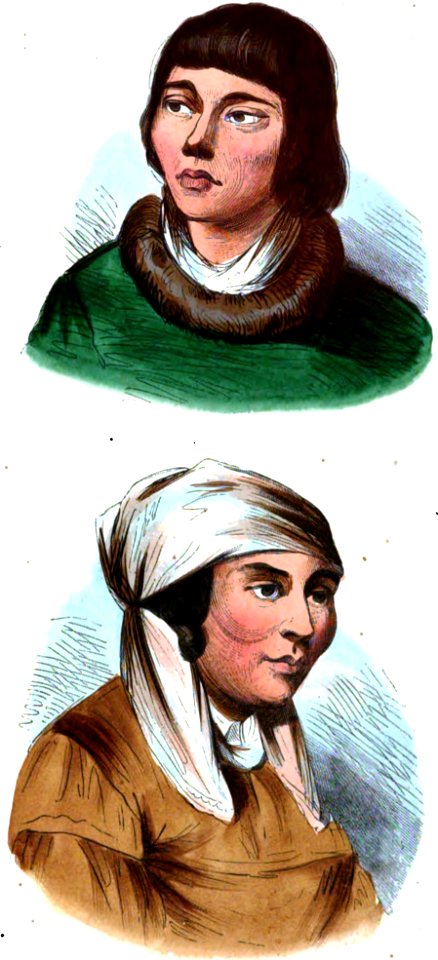 Types des Kamtohadales (Asie). Auguste Wahlen. Moeurs, usages et costumes de tous les peuples du monde. 1843
