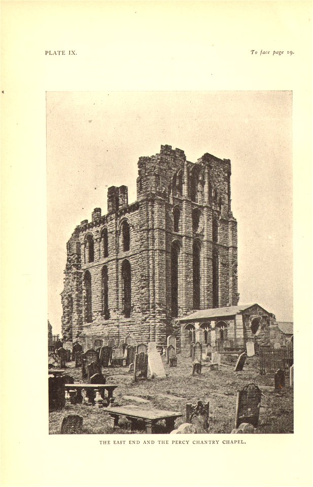 Tynemouth Priory Plate 09 Knowles 1910 Page037