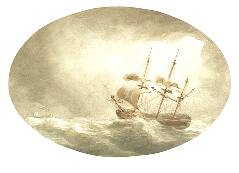 Two ships in heavy seas RMG PW5912