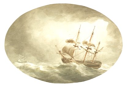 Two ships in heavy seas RMG PW5912