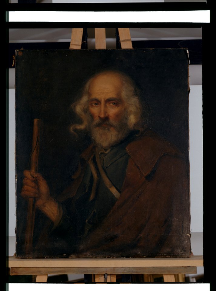 Tête de mendiant - H de Malécy - musée d'art et d'histoire de Saint-Brieuc, DOC 67