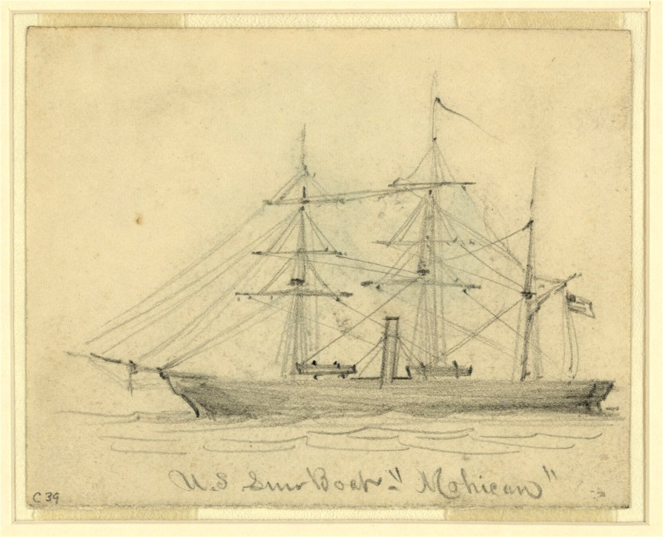 U.S. Gun Boat Mohican LCCN2004660611
