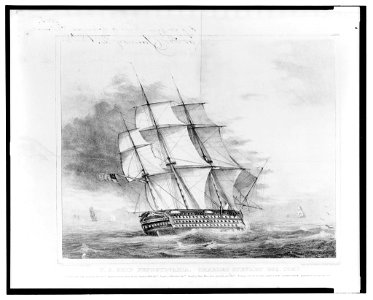 U.S. Ship Pennsylvania. Charles Stewart Esq. Comr LCCN2004666063