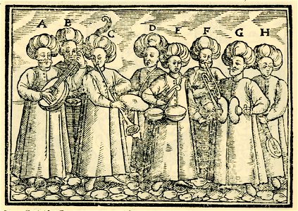 Türkische gemeine Music - Schweigger Salomon - 1608