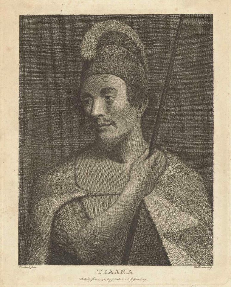 Tyaana. Published June 27, 1789 by J. Stockdale & G. Goulding, National Library of Australia