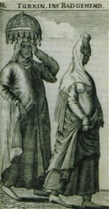 Türkin ins Bad Gehend - Busbeck Avgerii Gislenii Von - 1664