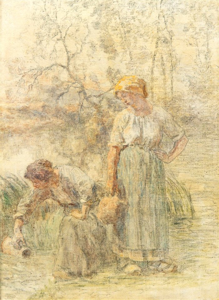 TWO PEASANT GIRLS )