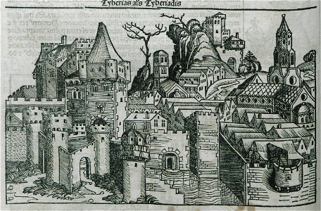 Tyberias als Tyberiadis - Schedell Hartmann - 1494