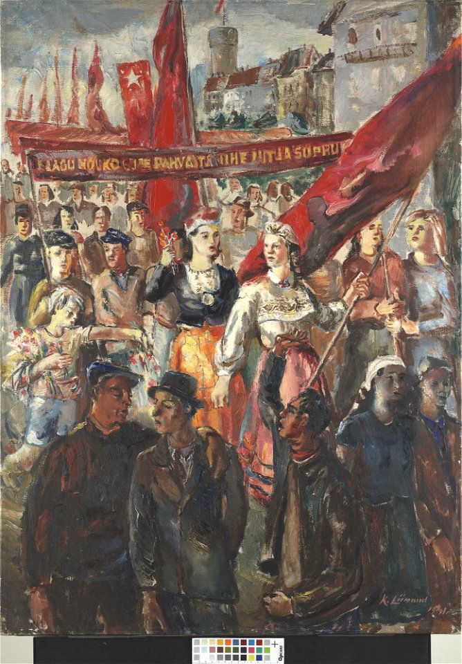 Tööliste rongikäik, Kaarel Liimand, TKM TR 1827 M 369