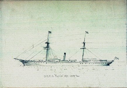 U.R.M.S. Syria 1871-1959 tons RMG PU6771