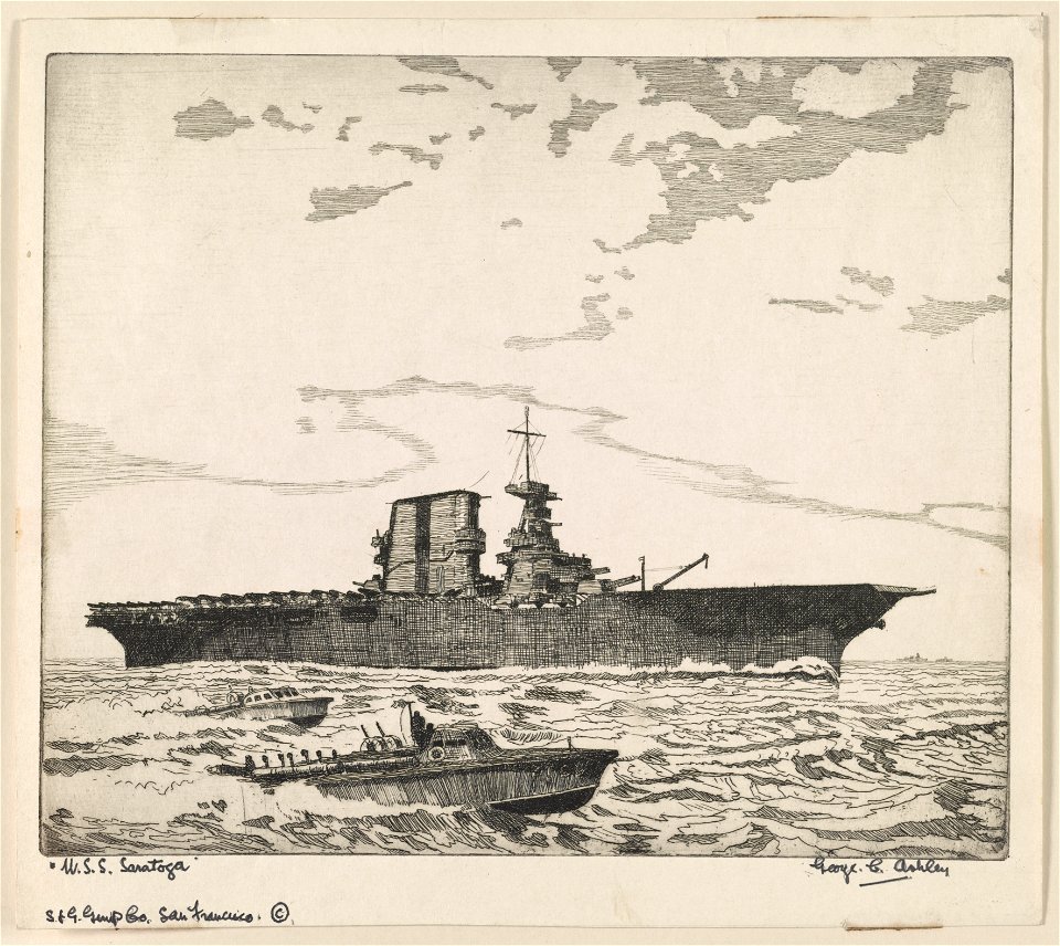 U.S.S. Saratoga LCCN2003679902