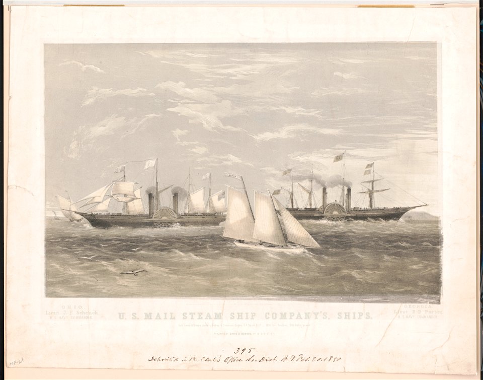 U.S. mail steam ship company's, ships LCCN2003671783